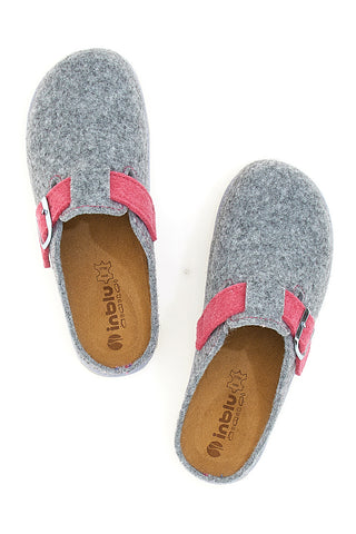 Inblu 38 CS Graue Hausschuhe