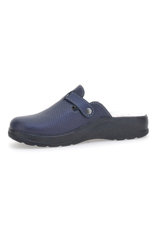 Mrs Chef 8005 Blaue Arbeitspantoffeln