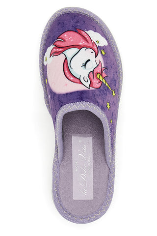 Dolce Vita 4012 Lila Hausschuhe