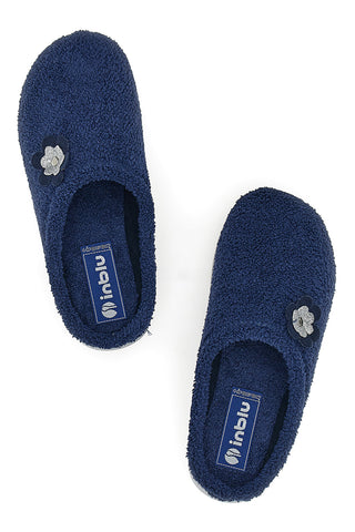 Blaue Hausschuhe Inblu 45 BS