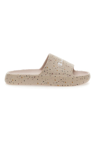 Ciabatte in Gomma Beige Champion Soft Slipper