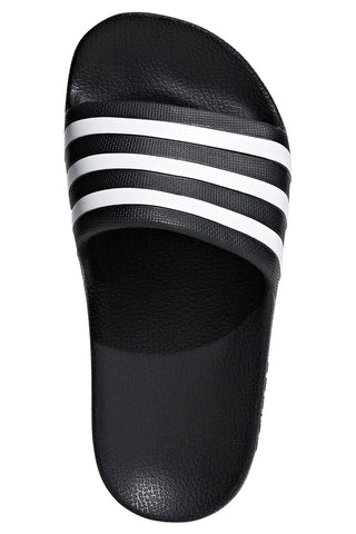 Adidas Adilette Aqua K Schwarze Gummipantoffeln