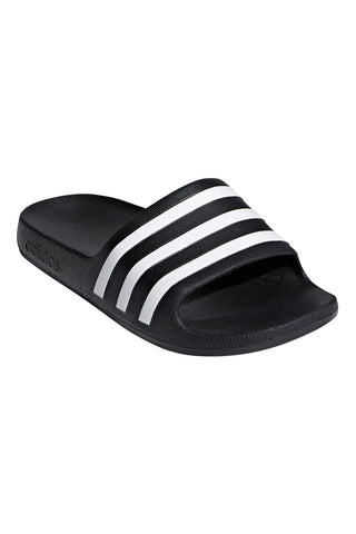 Adidas Adilette Aqua K Schwarze Gummipantoffeln