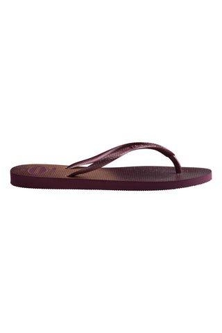 Ciabatte Infradito Purple In Gomma Havaianas Slim Gloss Fc