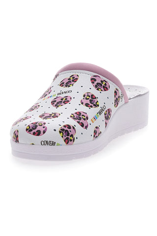 Coveri World 1 Professionelle weiße Hausschuhe