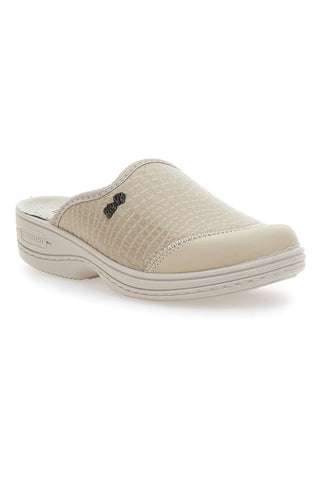 Beige Arbeitspantoffeln Made in Italy Bio Up 1553
