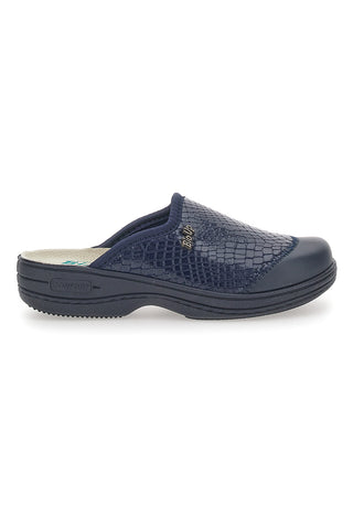 Blaue Bio-Up-Arbeitspantoffeln 1553