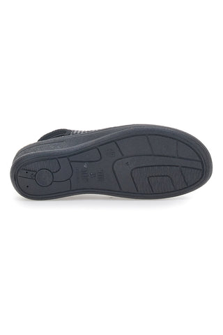 Sandali Neri Made In Italy Con Plantare In Pelle Bio Up 1321