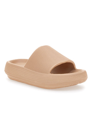 Ciabatte Biege Con Suola Chunky 2T2L 01