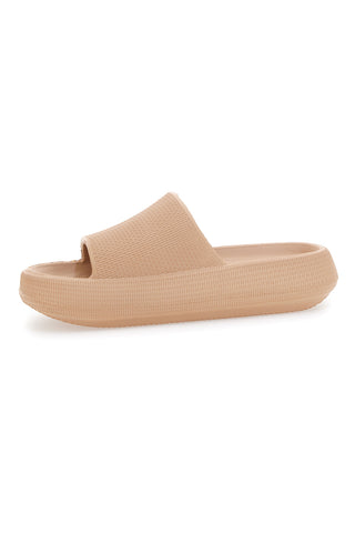 Ciabatte Biege Con Suola Chunky 2T2L 01