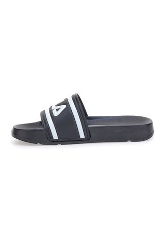 Fila Morro Bay Slipper Schwarze Pool-Hausschuhe