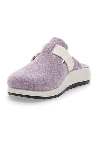 Fly Flot 5168 Lila Stoffpantoffeln, hergestellt in Italien