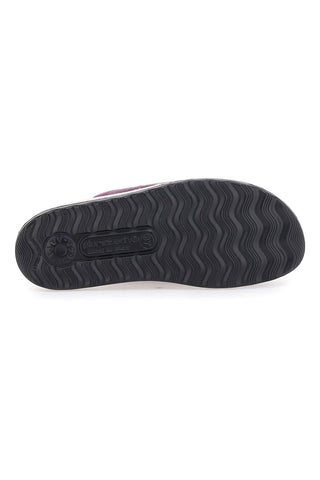 Pantofole viola con tomaia stretch FLY FLOT 5123