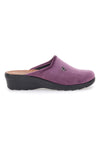 Lila Hausschuhe mit anatomischem Fußbett Made in Italy Fly Flot 767