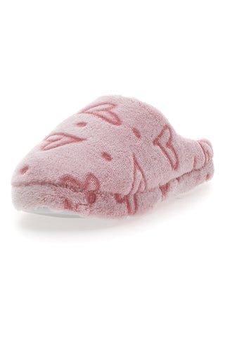 Rosa Hausschuhe mit Herzen SUPERGA 22389
