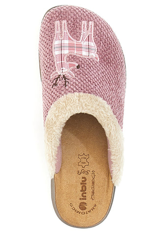 Rosa Hausschuhe INBLU 34 CT
