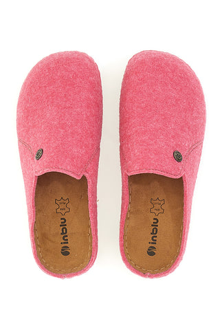 Inblu 12 DK fuchsiafarbene Hausschuhe