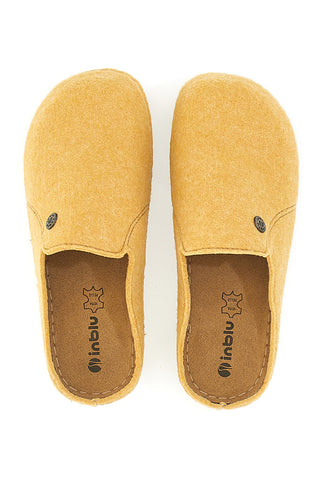 INBLU 12 DK gelbe Hausschuhe