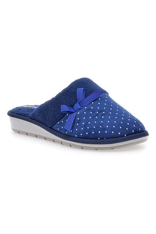 Blaue weiche Hausschuhe INBLU 72 LB