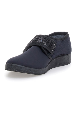 Davema 4192 Schwarze Hausschuhe