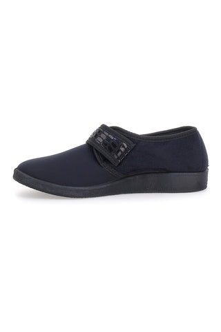 Davema 4192 Schwarze Hausschuhe