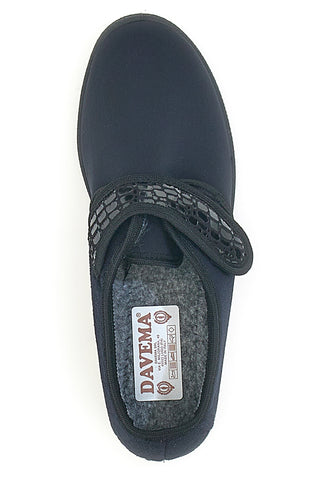 Pantofole Davema 4192 Nere