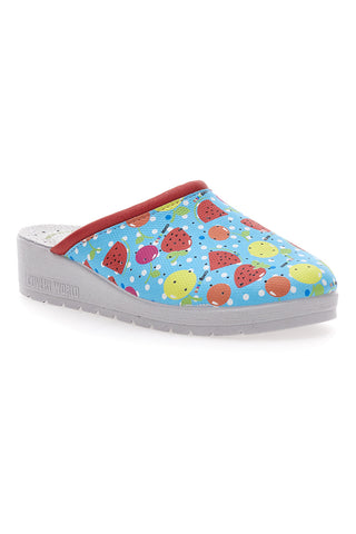 Hausschuhe mit Fruchtdruck Coveri World 24900
