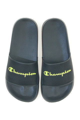 Champion Dtn21 B Gs Schwarze Pool-Hausschuhe