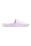 Ciabatte lilla con fascia e logo bianco PUMA Leadcat 2
