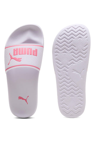 Rosa-weiße Hausschuhe PUMA LEADCAT 20 JR