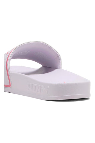 Rosa-weiße Hausschuhe PUMA LEADCAT 20 JR