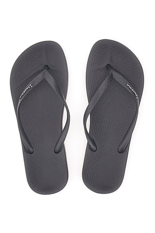 Minimalistische schwarze Flip-Flops Ipanema IP81030