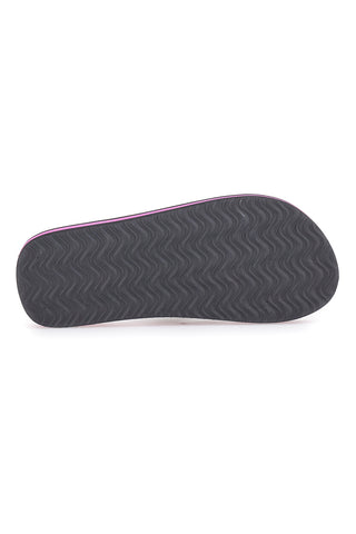 Australian AU24W408 Flip-Flops mit Grafikdruck in Schwarz und Fuchsia für Damen
