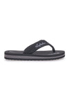 Schwarze Pantoffeln mit Stoffriemen Australian AU24W409