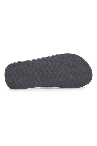 Schwarze Pantoffeln mit Stoffriemen Australian AU24W409