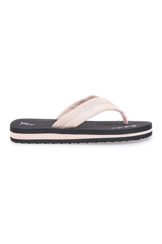 Ciabatte nere con fascia rosa Australian AU24W409
