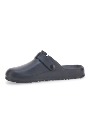Schwarze Gummiclogs mit Schnalle Everlast EV085