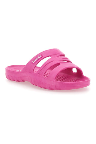 Ciabatte fuxia monoscocca con logo EVERLAST 2T2L 1851