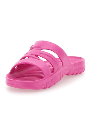 Ciabatte fuxia monoscocca con logo EVERLAST 2T2L 1851