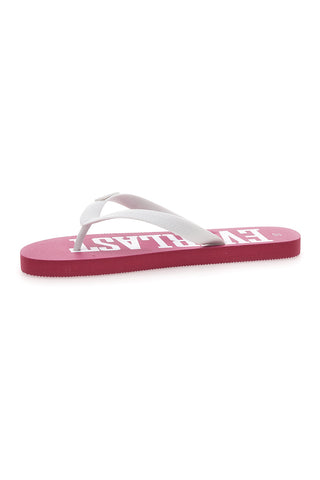 Fuchsia Flip-Flops mit kontrastierendem Logo Everlast EV09