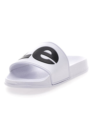 Ciabatte Bianche Con Logo a Contrasto Nero LEVI'S JUNE L