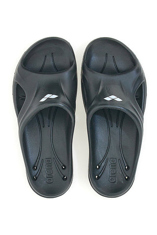 Arena Hydrosoft II JR Gummipantoffeln Schwarz