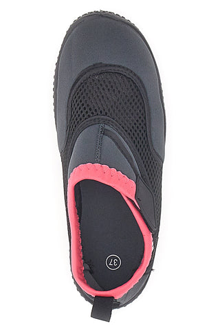 Arena Wasserschuhe Black Rock Schuhe mit rosa Rand