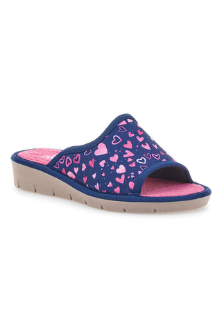 Ciabatte Blu e Rosa Made in Italy Linea Comoda 6974
