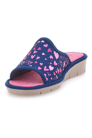 Ciabatte Blu e Rosa Made in Italy Linea Comoda 6974