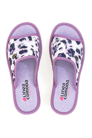 Ciabatte Lilla Made in Italy Linea Comoda 7551