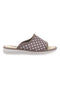 Ciabatte Taupe e a Pois Bianchi Made in Italy LINEA COMODA 5179