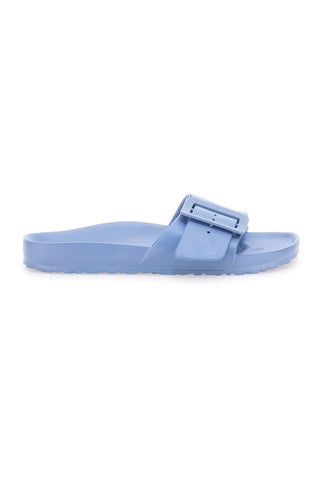 Ciabatte azzurre con fibbia maxi 2T2L 931