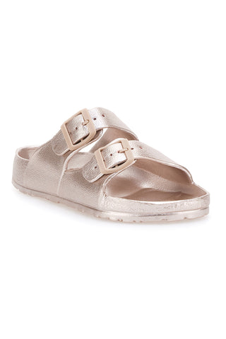 Ciabatte rosa con fibbie plantare preformato 2T2L 726