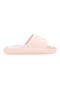 Rosa Gummi-Slipper mit breitem, verziertem Fußbett 2T2L 1055